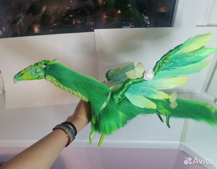 Игрушка в смешанной технике