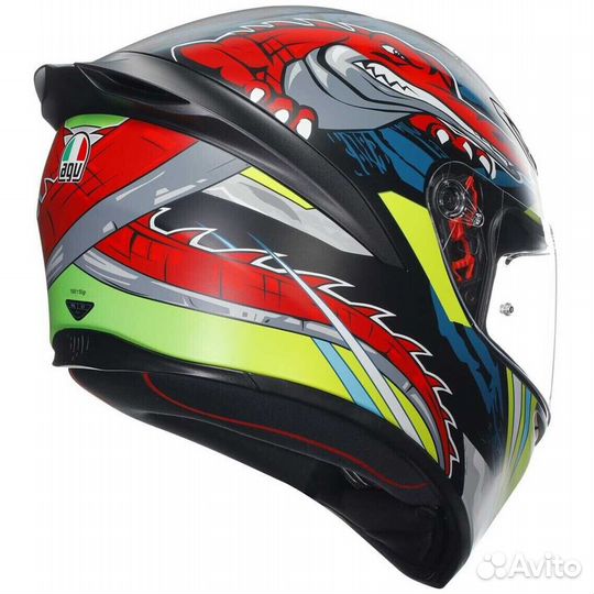 Integral Motorcycle Helmet Agv K1 S dundee Matt Li