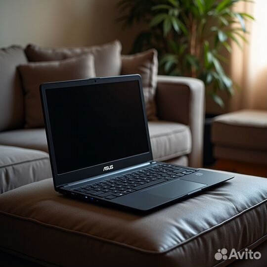 Черный игровой ноутбук Asus