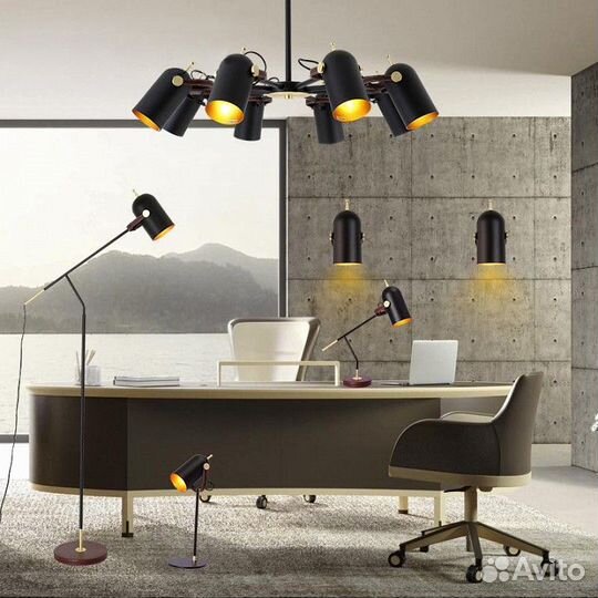 Люстра на штанге Imperiumloft bullet bullet-B01