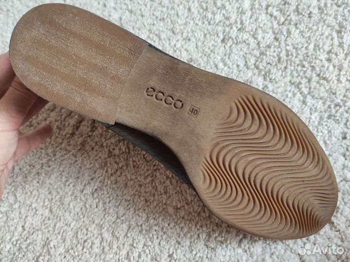 Ботинки Челси р.40-41 ecco