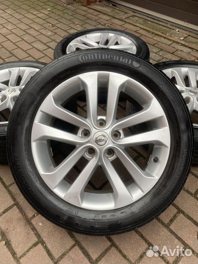 Диски R17 Nissan 5x114.3 с резиной