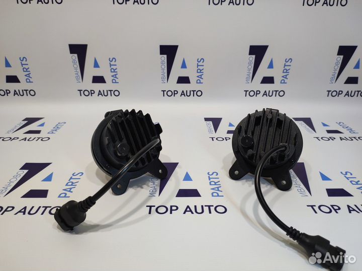 Птф LED Приора Газель Нива Шевроле 30W 3 линзы