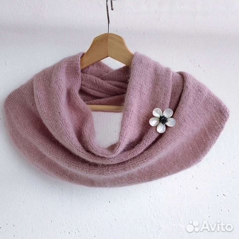 Снуд, шарф, шаль, косынка шерстяная