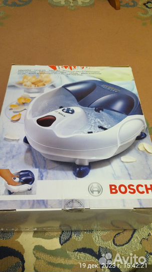 Гидромассажная ванна для ног bosch