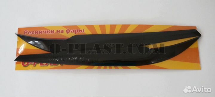 Реснички на фары для Mitsubishi Lancer CY