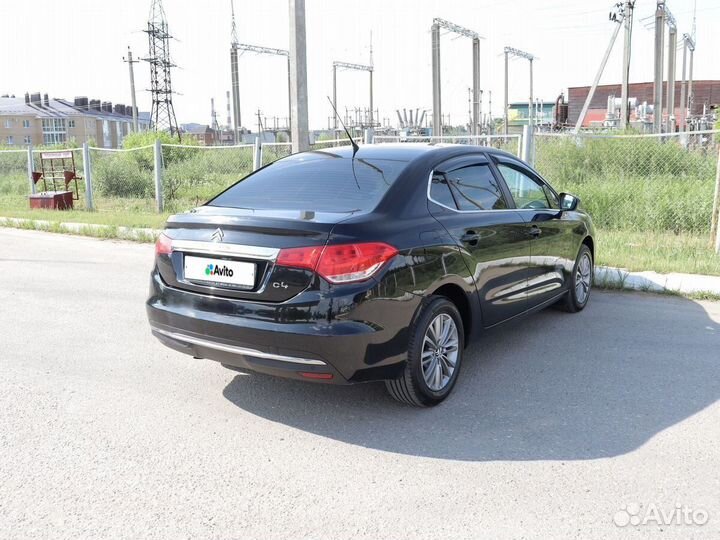 Citroen C4 1.6 AT, 2016, 186 600 км