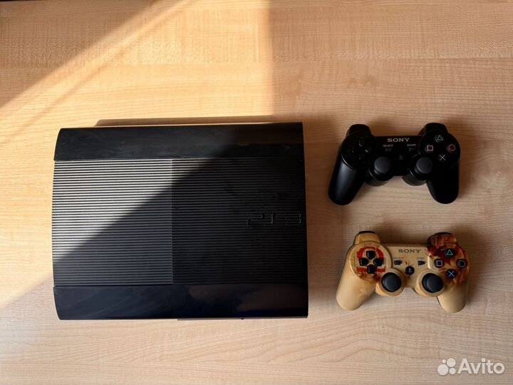 Sony playstation 3 PS3 SuperSlim 500 gb с играми