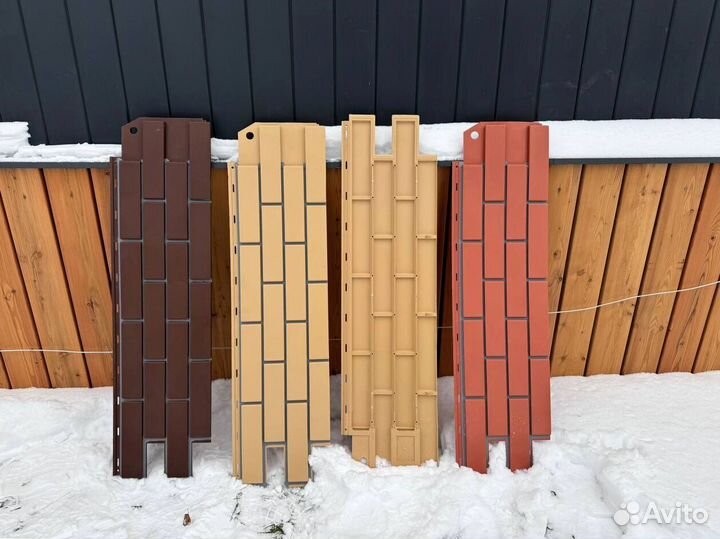 Фасадные панели. Декоративный кирпич