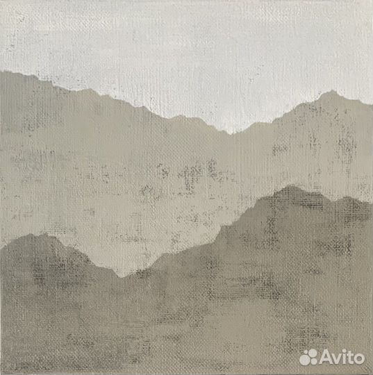 Картины диптих «Горный пейзаж»