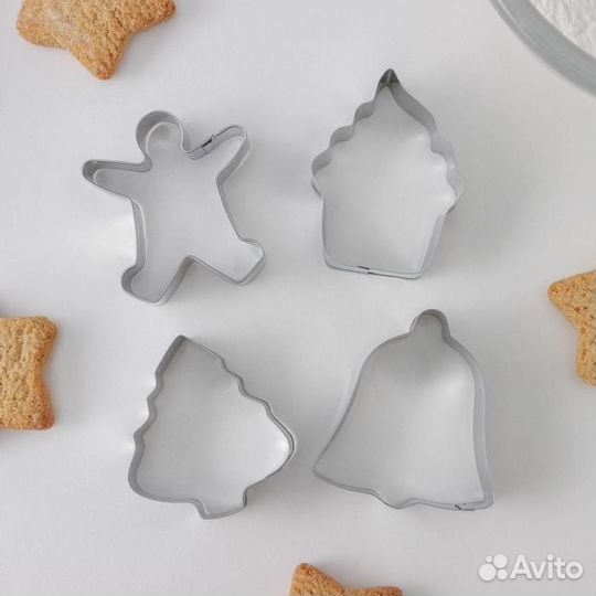 Набор форм для вырезания печенья Доляна «Человечек