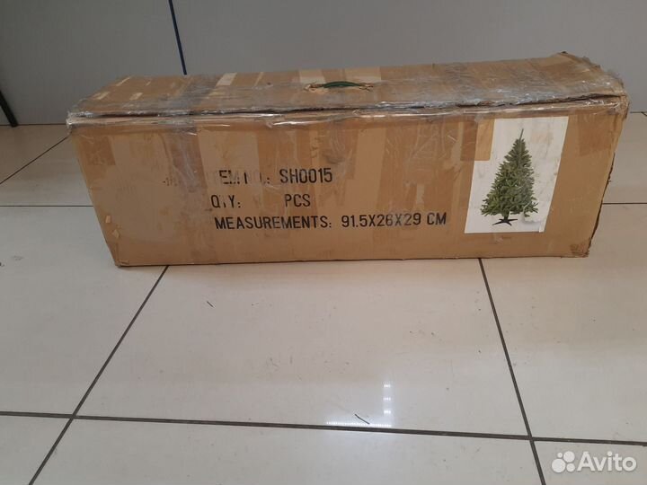 Ель искуственная пвх 180 бу