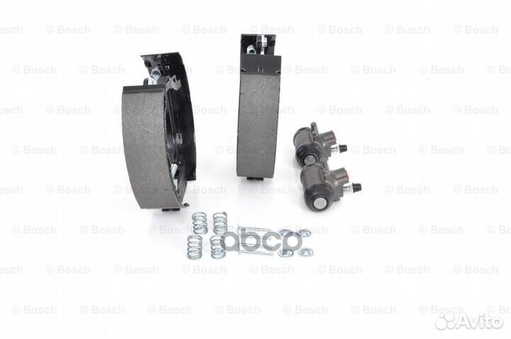 Колодки тормозные барабанные зад 02041140