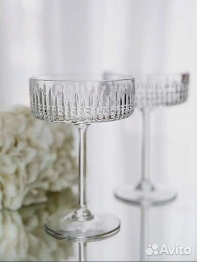 Бокалы для шампанского креманки