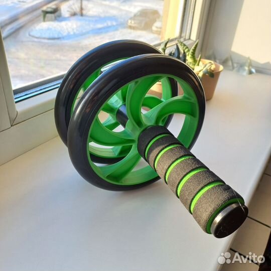 Тренажер для пресса ролик колесо для пресса