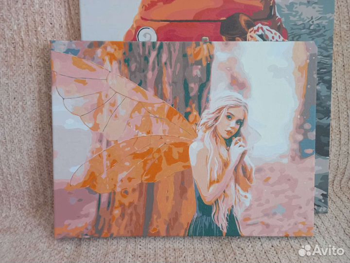 Картина по номерам готовая