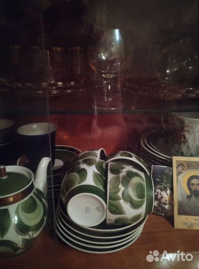 Посуда из серванта СССР