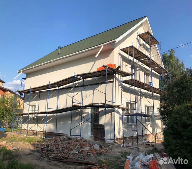 Фасад. Фасадные работы. Фасадные панели/сайдинг