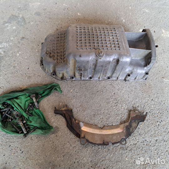 Поддон двигателя веста