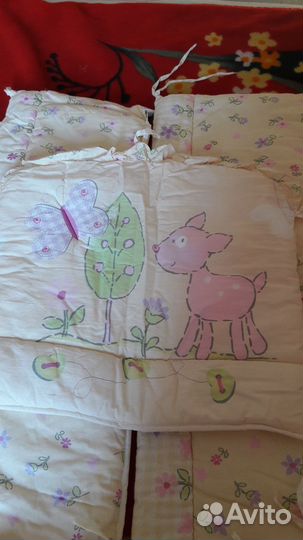 Бортики в кроватку