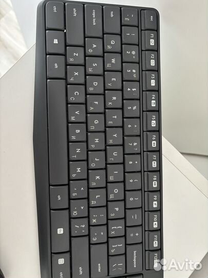 Мышь и клавиатура logitech mk235 беспроводные