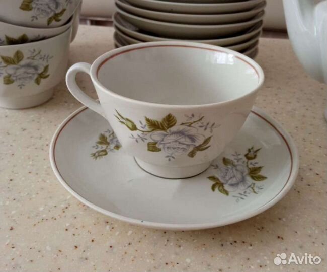 Распродаю поштучно от чайного сервиза СССР Рига