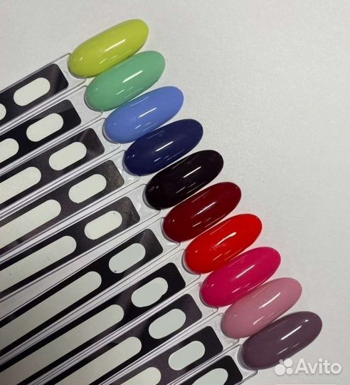 Гель лаки набор 25 штук, топ, база, праймер