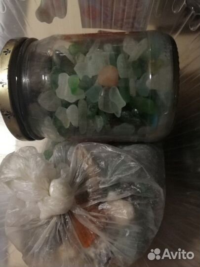 Декор (стекла, камушки, ракушки)