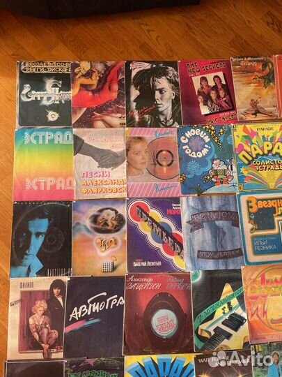 Виниловые пластинки СССР