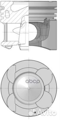 Поршень d89.01Nissan Navarra/Pathfind 40363601