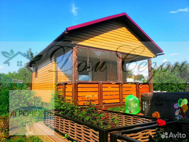 Мягкие окна для терасс