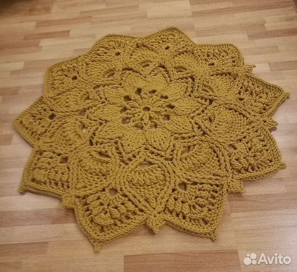 Ковер крючком