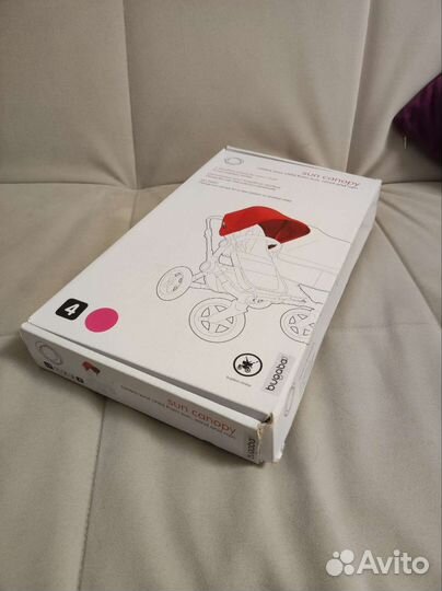 Капюшон bugaboo donkey pink (розовый)