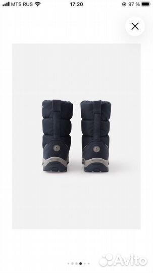 Дутики-сапоги Reima vimpeli 25 размер новые