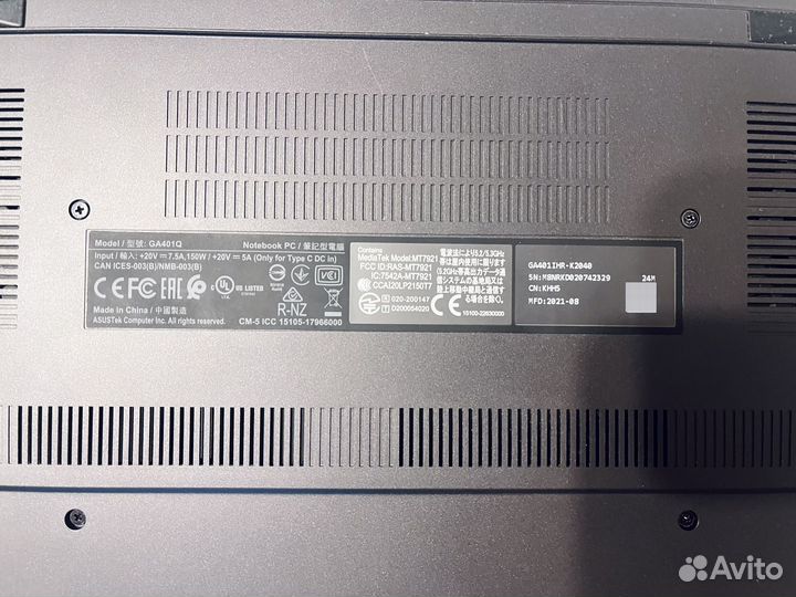 Asus Rog zephyrus g14