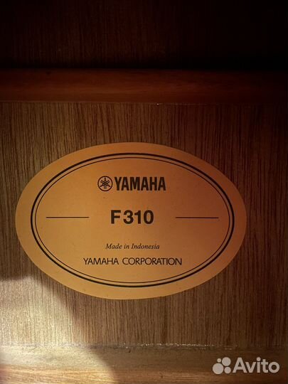 Акустическая гитара yamaha f310