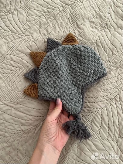 Шапка Next дракоша 3-6 мес