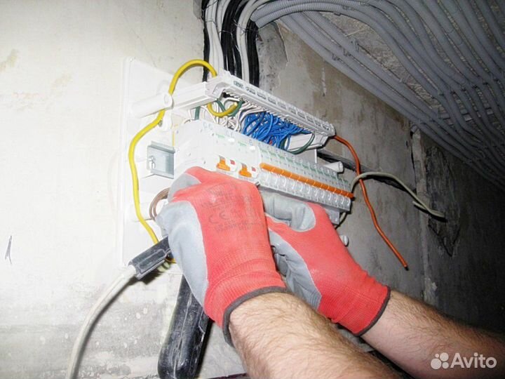 Услуги электрика Сборка щита