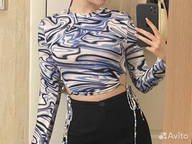 Топ разноцветный