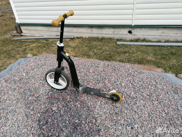 Беговел-самокат 2в1