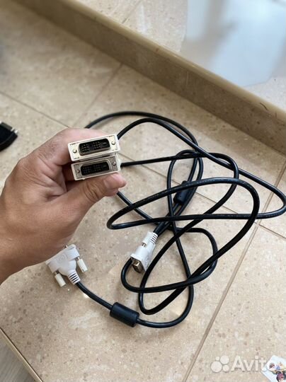 Кабель DVI d на DVI d