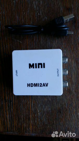 Конвертер с нdmi на тюльпаны