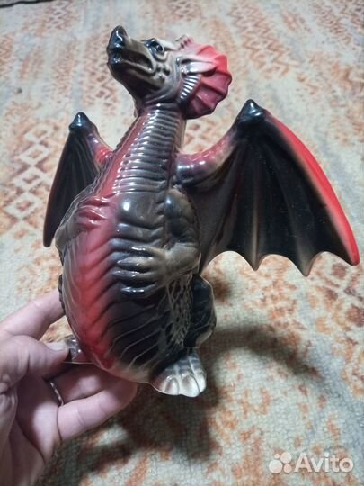 Дракон, копилка, керамика