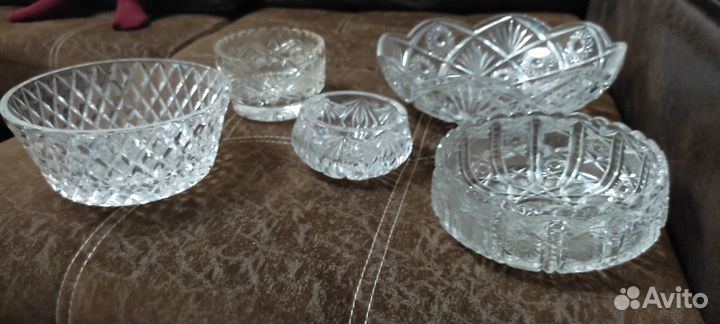 Хрустальная посуда СССР