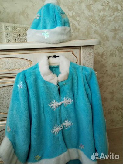 Новогодний костюм снегурочки