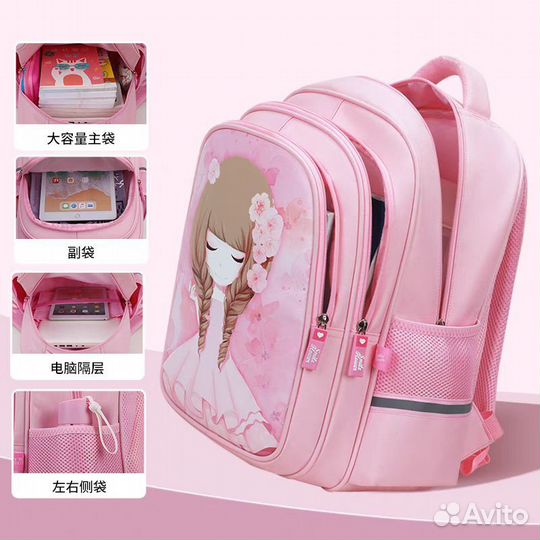 Рюкзак школьный для девочки