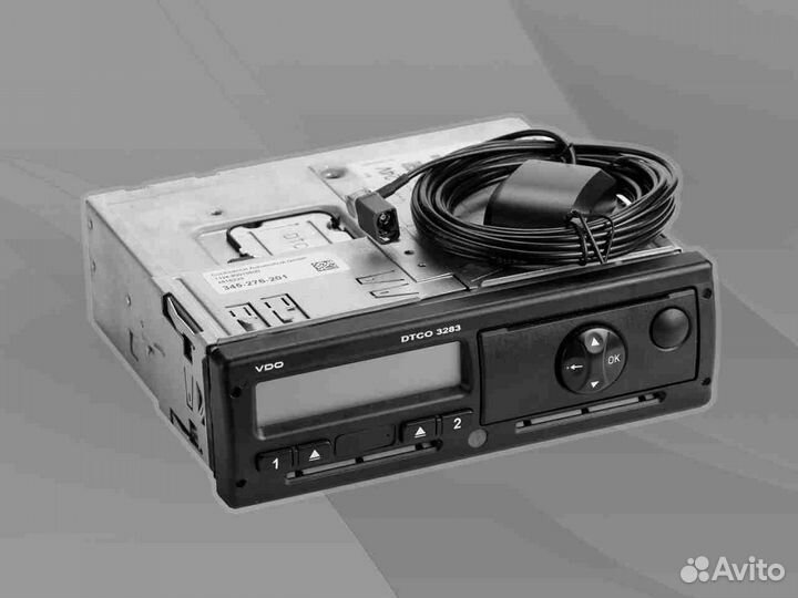 Тахограф VDO (Новый) с чипом скзи (под гарантию)