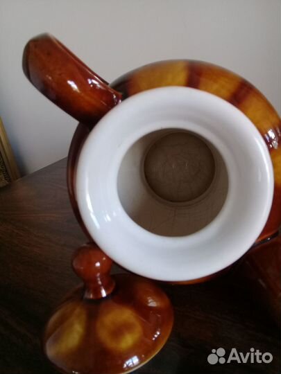 Чайник заварочный/заварник/обливная керамика СССР