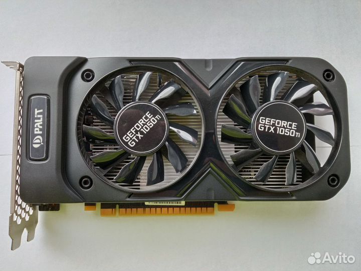 Видеокарта Palit GTX 1050 Ti Dual OC