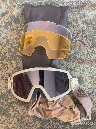 Очки противоосколочные / Широкий угол обзора